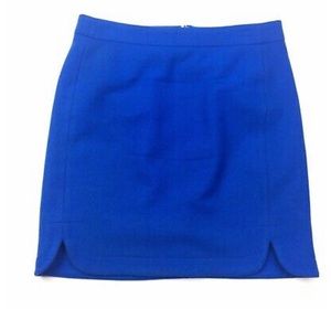 J. Crew Wool Mini Skirt